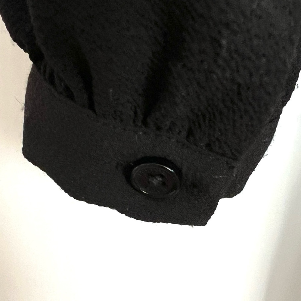 MICHAEL Michael Kors Black Romper Size XS Ruffles Off Shoulder EUC - Picture 7 of 8